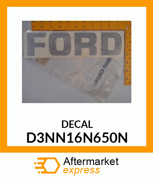 DECAL D3NN16N650N