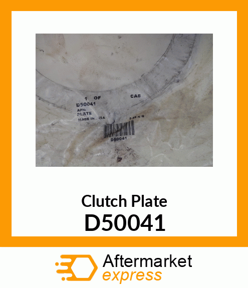 Clutch Plate D50041