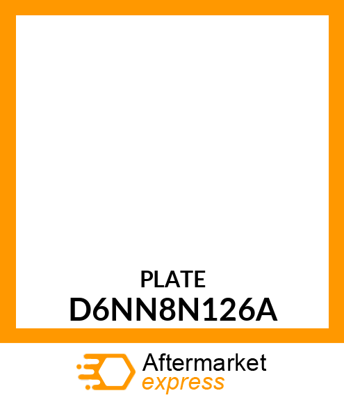 PLATE D6NN8N126A