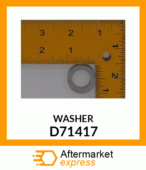 WASHER D71417