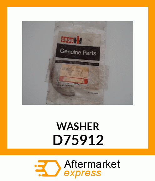 WASHER D75912