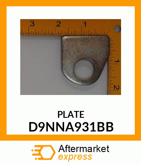 PLATE D9NNA931BB