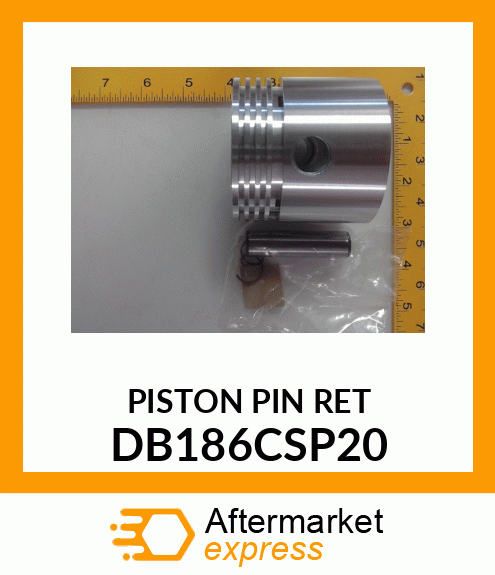 PISTON PIN RET DB186CSP20