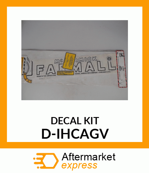 DECAL KIT D-IHCAGV