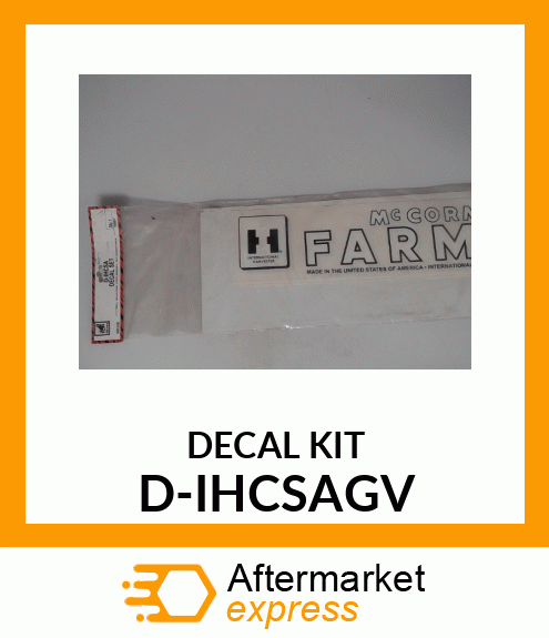 DECAL KIT D-IHCSAGV