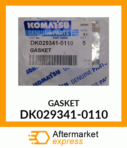 GASKET DK029341-0110