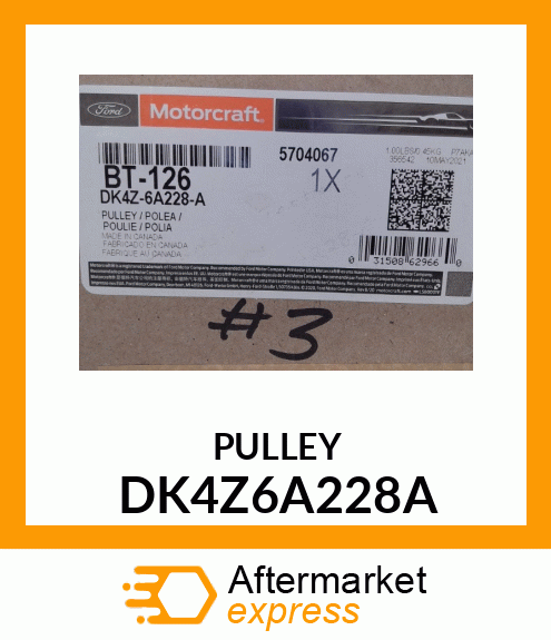 PULLEY DK4Z6A228A