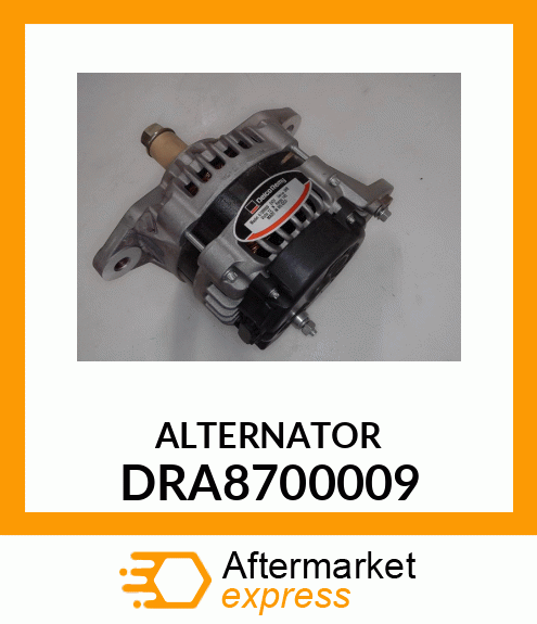 ALTERNATOR DRA8700009