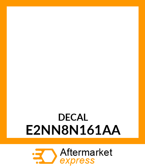 DECAL E2NN8N161AA