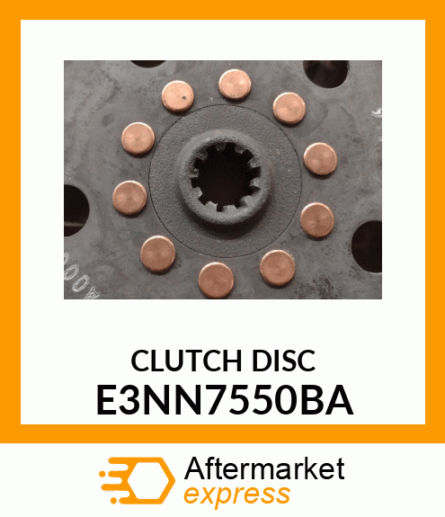 CLUTCH DISC E3NN7550BA