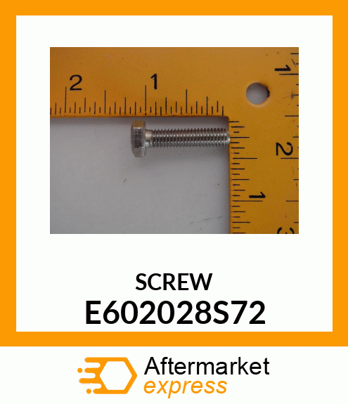 SCREW E602028S72