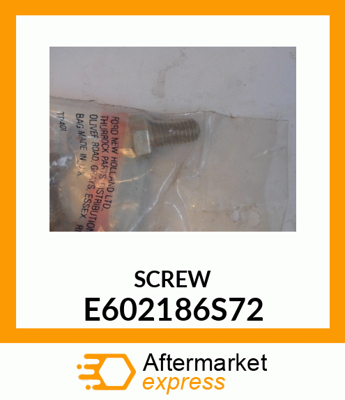 SCREW E602186S72