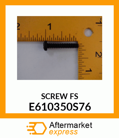 SCREW FS E610350S76