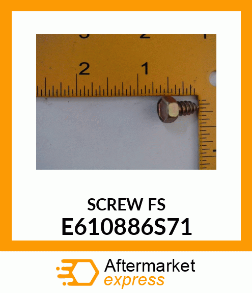 SCREW FS E610886S71