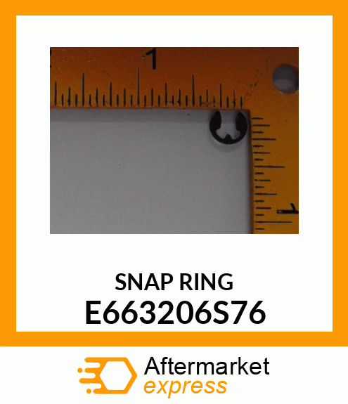 SNAP RING E663206S76