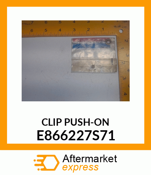 CLIP PUSH-ON E866227S71