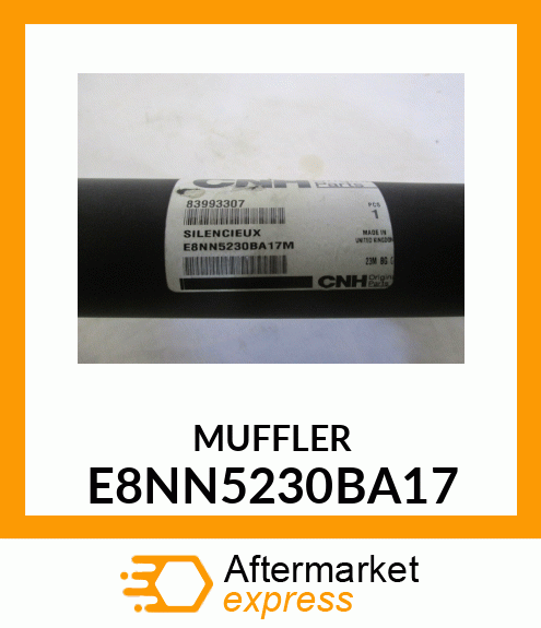 MUFFLER E8NN5230BA17