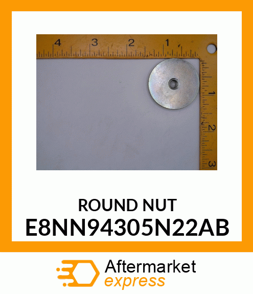 ROUND NUT E8NN94305N22AB