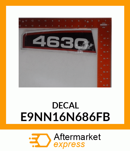 DECAL E9NN16N686FB