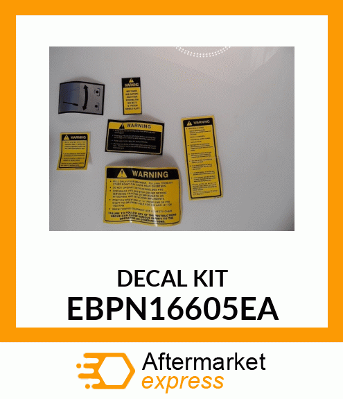 DECAL KIT EBPN16605EA
