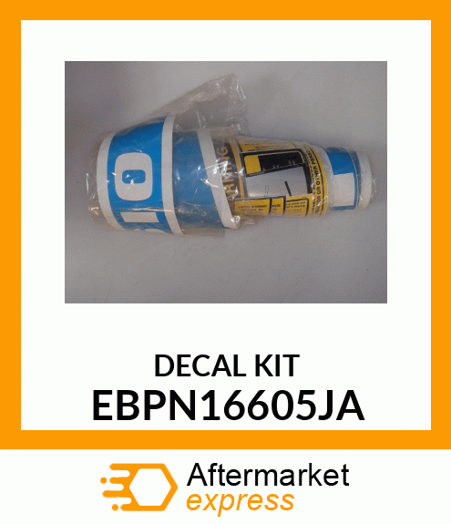 DECAL KIT EBPN16605JA