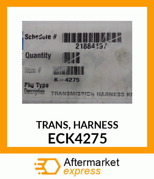 TRANS, HARNESS ECK4275