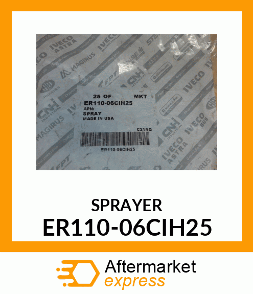 SPRAYER ER110-06CIH25