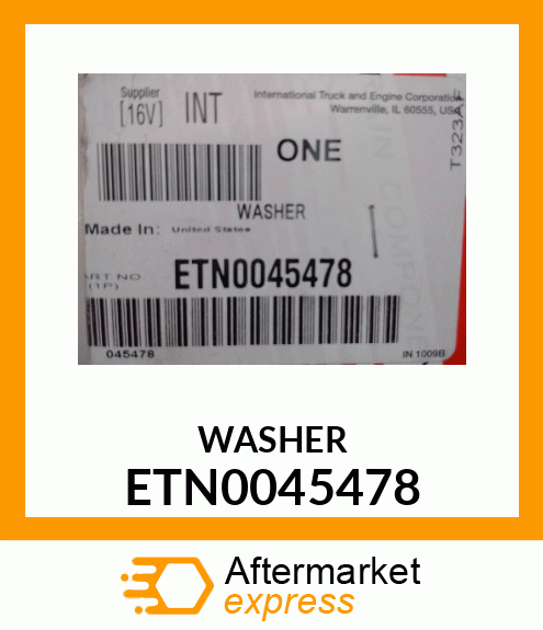 WASHER ETN0045478