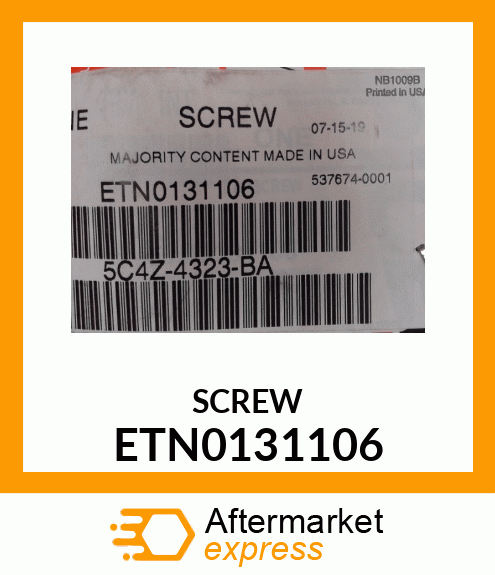 SCREW ETN0131106