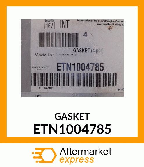 GASKET ETN1004785