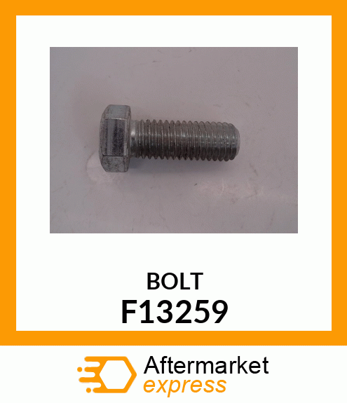 BOLT F13259