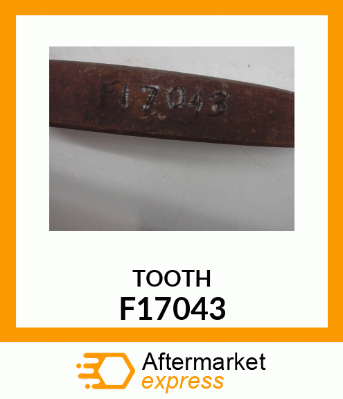 TOOTH F17043