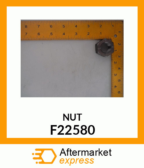 NUT F22580