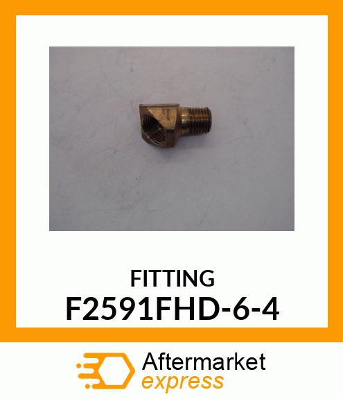 FITTING F2591FHD-6-4