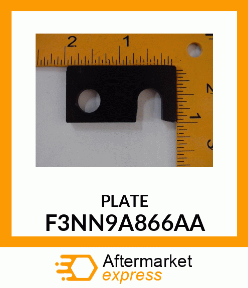 PLATE F3NN9A866AA