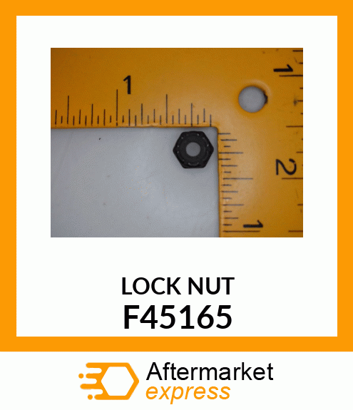 LOCK NUT F45165