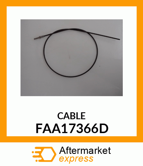 CABLE FAA17366D