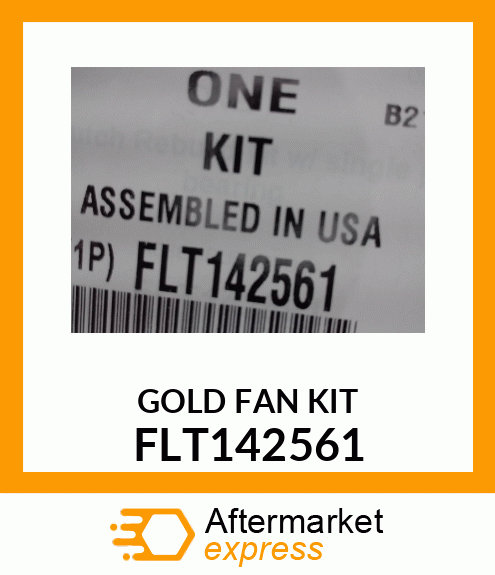 GOLD FAN KIT FLT142561