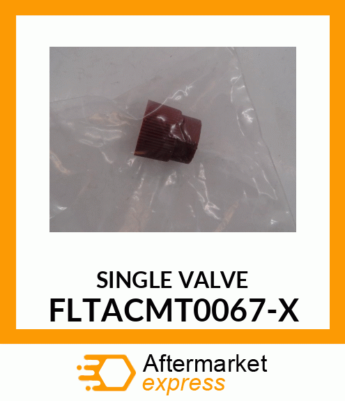 SINGLE VALVE FLTACMT0067-X