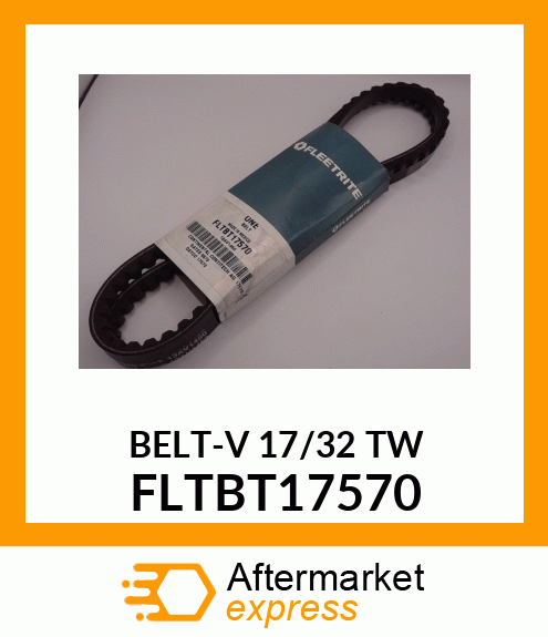 BELT-V 17/32 TW FLTBT17570