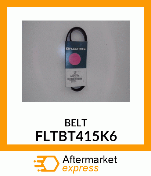 BELT FLTBT415K6