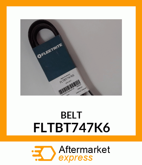 BELT FLTBT747K6