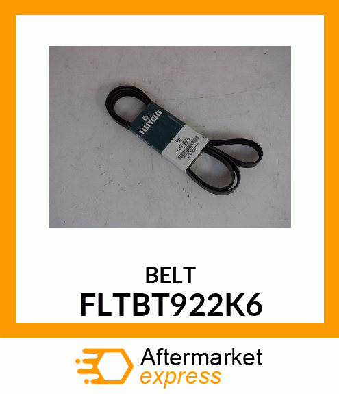 BELT FLTBT922K6