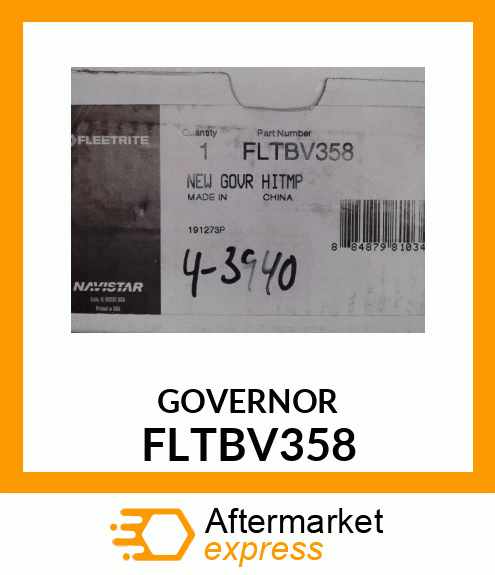 GOVERNOR FLTBV358