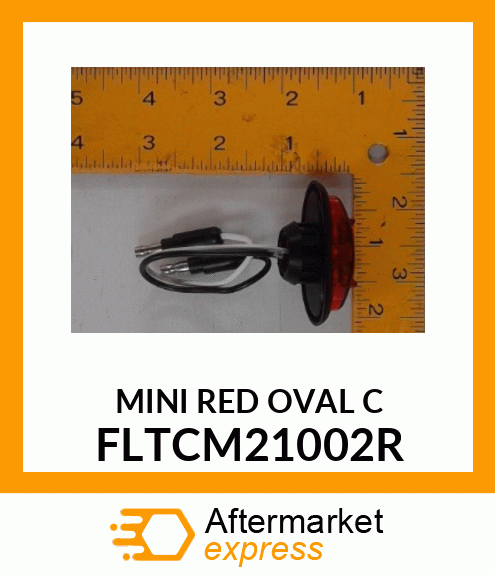 MINI RED OVAL C FLTCM21002R