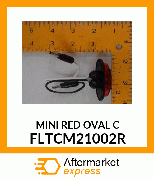 MINI RED OVAL C FLTCM21002R