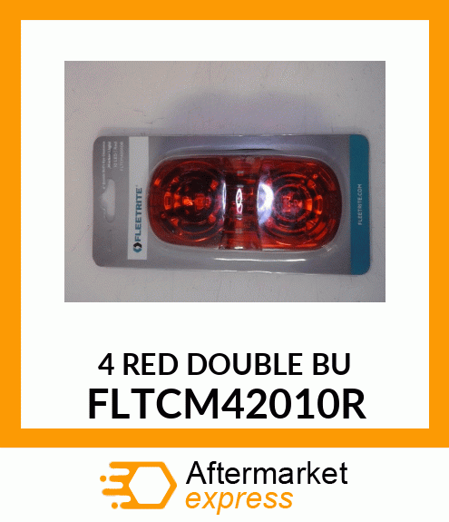 4 RED DOUBLE BU FLTCM42010R