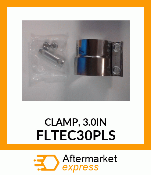 CLAMP, 3.0IN FLTEC30PLS