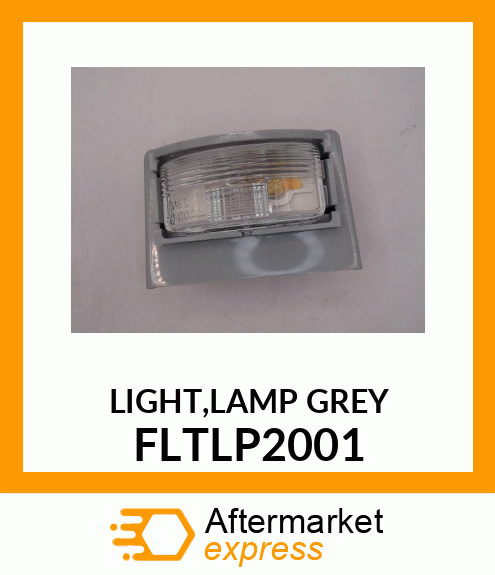 LIGHT,LAMP GREY FLTLP2001