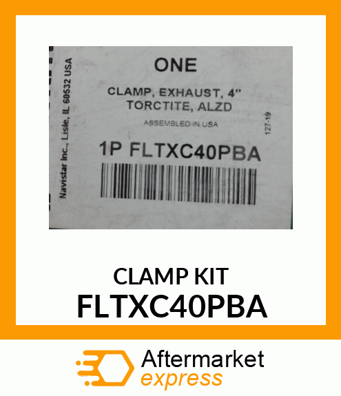 CLAMP KIT FLTXC40PBA